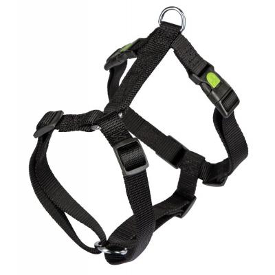 Pettorina MIAMI modello H nera 30 - 40 cm
