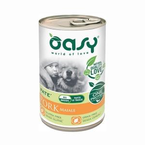 Oasy Cane Adulto OAP Medium&Large Maiale 400g