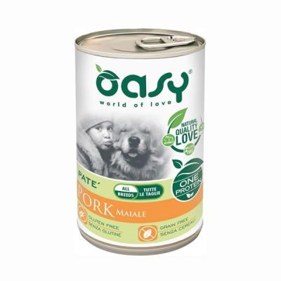Oasy Cane Adulto OAP Medium&Large Maiale 400g