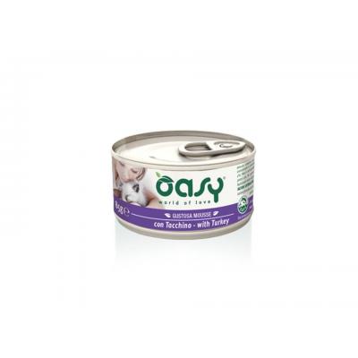Oasy Gatto MOUSSE Con Tacchino 85 Gr