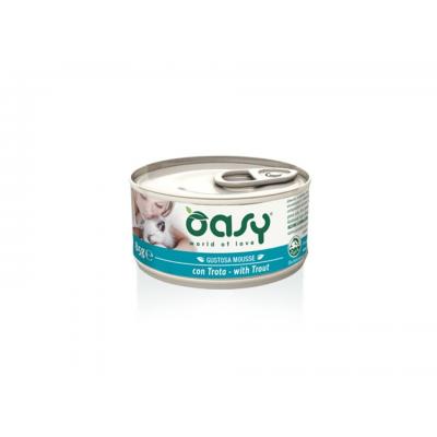 Oasy Gatto MOUSSE Con Trota 85 Gr