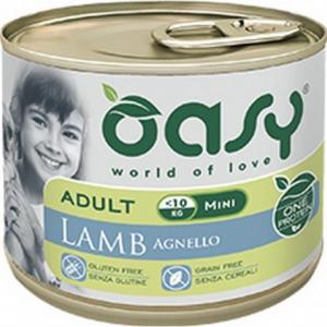 Oasy Cane Adulto OAP Small&Mini Agnello 200g