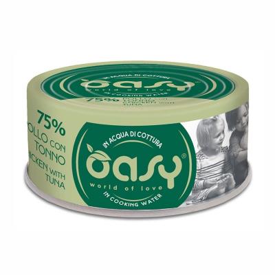 Oasy Gatto MORE LOVE Pollo Con Tonno...