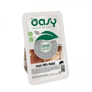 Oasy Cane Snack OAP Maiale 100% 80g