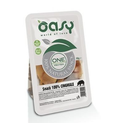 Oasy Cane Snack OAP Cinghiale 100% 80g