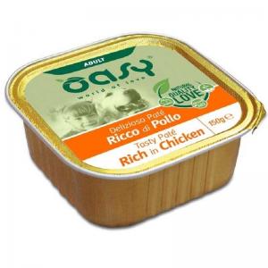 Oasy Cane Adulto Delizioso Paté Pollo 150g
