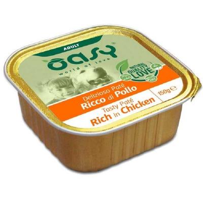 Oasy Cane Adulto Delizioso Paté Pollo 150g