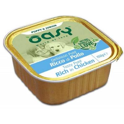 Oasy Cane Cucciolo Delizioso Paté Pollo 150g