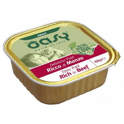Oasy Gatto PATE' Adult Manzo...