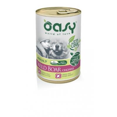 Oasy Cane Adulto OAP Medium&Large Cinghiale 400g