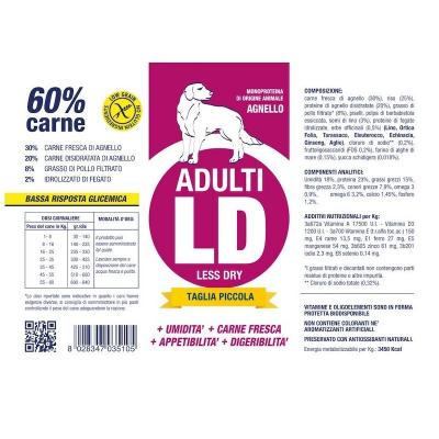 Vetline Cane Adulto Mini LD Agnello IC
