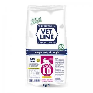 Vetline Cane Adulto Mini LD Agnello 1kg