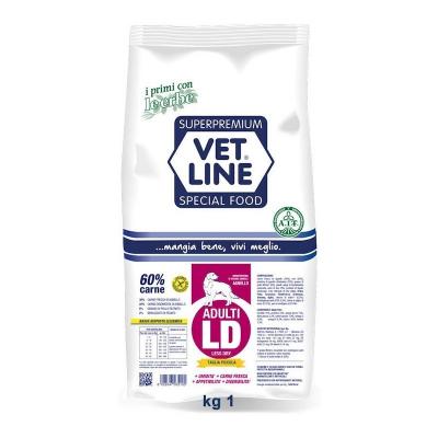 Vetline Cane Adulto Mini LD Agnello 1kg