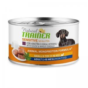 Trainer Cane Natural Sensitive Adulto Mini Anatra & Riso 150 Gr