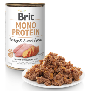 Brit Care Cane Monoproteico Tacchino & Patate Dolci 400 Gr