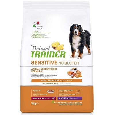 Trainer Cane Natural Sensitive Maturity Medium & Maxi Salmone 3kg