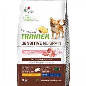 Trainer Cane Natural Sensitive No Grain Adulto Mini Maiale 2Kg