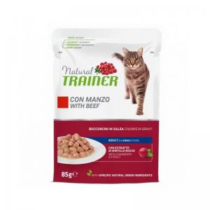 Trainer Gatto Natural Adult Manzo 85 gr