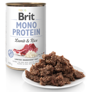 Brit Care Cane Monoproteico Agnello & Riso 400 Gr