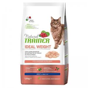 Trainer Gatto Natural Ideal Weight Carni Bianche 1,5 Kg