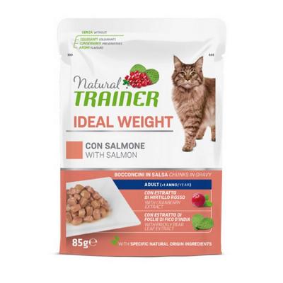 Trainer Gatto Natural Ideal Weight Salmone 85 Gr