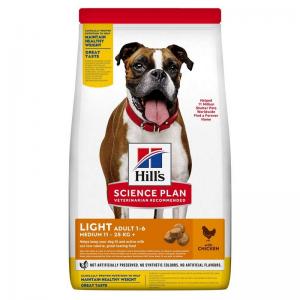 Hill's Science Plan Cane Adult Medium Light Pollo fronte