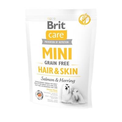 Brit Care Cane Mini Grain Free Hair & Skin Salmone & Aringa