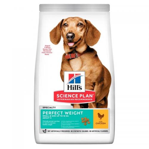 Hill's Science Plan Perfect Weight Small & Mini Adult Pollo