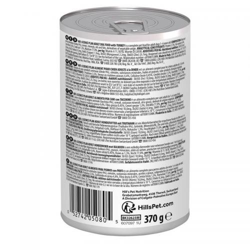 Hill's Science Plan ADULT ALIMENTO PER CANI con TACCHINO