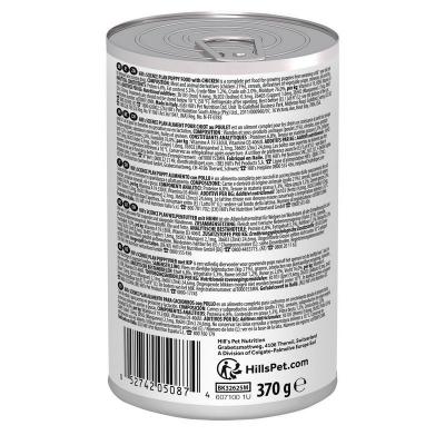 Hill's Cane Puppy Pollo 370 Gr New