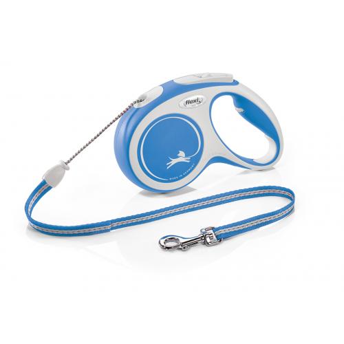 Guinzaglio Flexi New Comfort M Corda 5 m blu