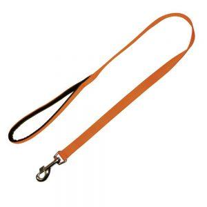 Guinzaglio Cane Miami presa morbida Lungh. 100cm arancione