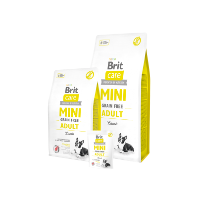 Brit Care Cane Mini Grain Free Adulto Agnello