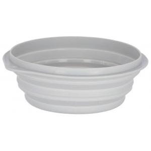 Ciotola da Viaggio in Silicone Ripiegabile 2000 ml Grigio