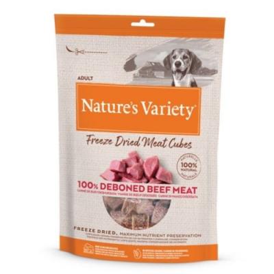 Nature's Variety Cane Adulto Freeze Dried Cube Snack Manzo 50gr