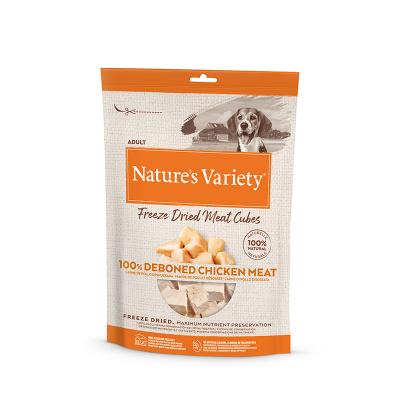 Nature's Variety Cane Adulto Freeze Dried Cube Snack Pollo 50gr