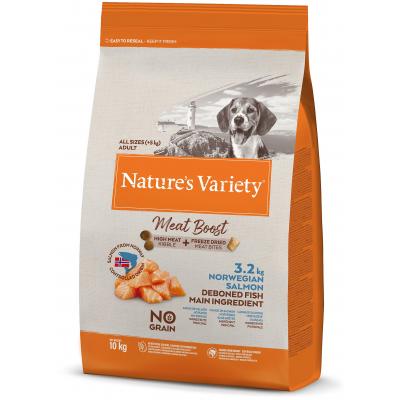 Nature's Variety Cane Adulto All Size Meat Boost Salmone Norvegese 1,5kg