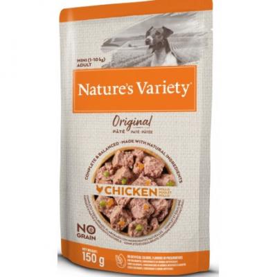 Nature's Variety Cane Adulto Mini Original Paté Pollo 150g