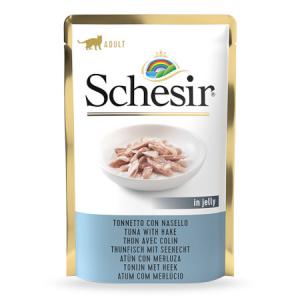 Schesir Gatto Jelly Tonnetto con Nasello 85 gr