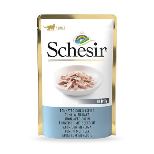 Schesir Gatto Jelly Tonnetto con Nasello 85 gr