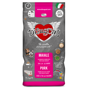 Disugual Cane Adulto Large Maiale 12 Kg