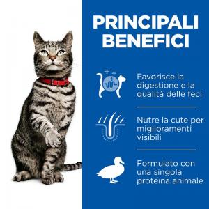 Hill's PD D/D Feline Anatra & Piselli 1,5 Kg 2
