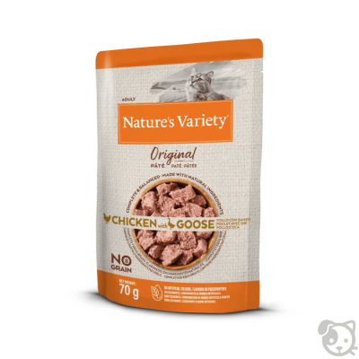 Nature's Variety Original Paté Gatto Adulto Pollo & Oca 70g