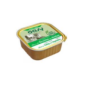 Oasy Cane Adulto Delizioso Paté Light tacchino & Verdure 150g