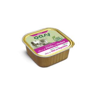 Oasy Cane Adulto Delizioso Paté Vitello & Verdure 150g