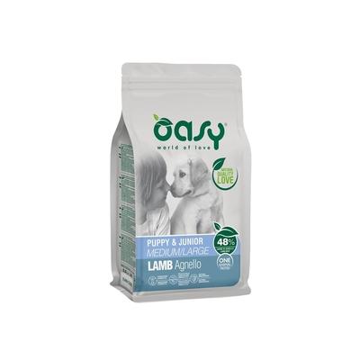 Oasy Cane ONE Puppy&Junior Medium&Large Agnello