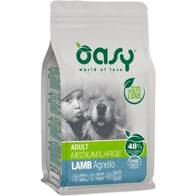 Oasy Cane Adulto OAP Medium&Large Agnello