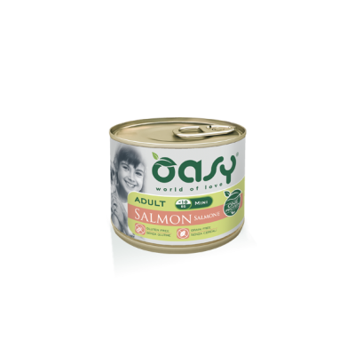 Oasy Cane Adulto OAP Small&Mini Salmone 200g