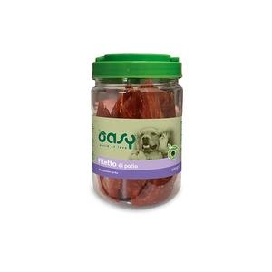 Oasy Cane Snack Barattolo Filetto di Pollo 400gr