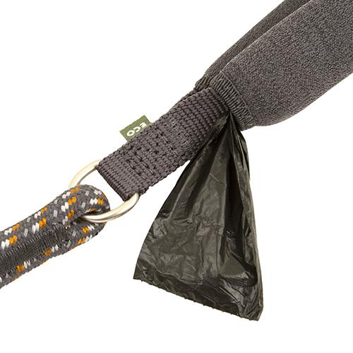 Hurtta Cane Guinzaglio Adjustable ROPE ECO 120-180cm Neon